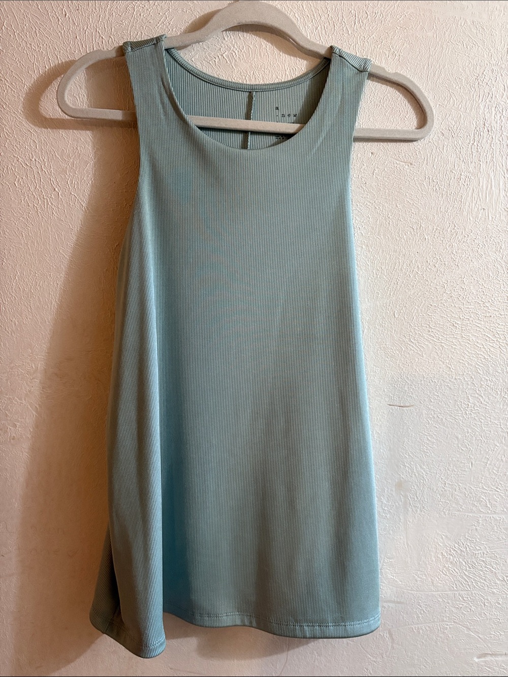 a new day Light Blue Ribbed Sleeveless Tank